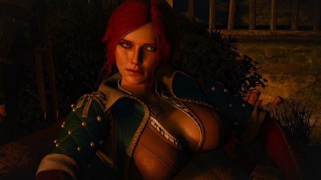 4к обличчя Трісс Мерігольд / Triss 4k Face Retexture для The Witcher 3