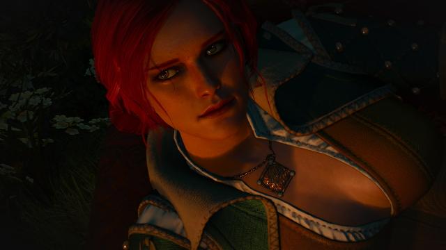 4к обличчя Трісс Мерігольд / Triss 4k Face Retexture для The Witcher 3