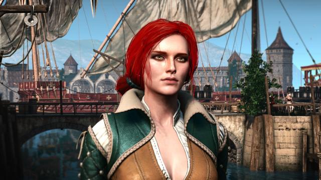 4к обличчя Трісс Мерігольд / Triss 4k Face Retexture для The Witcher 3