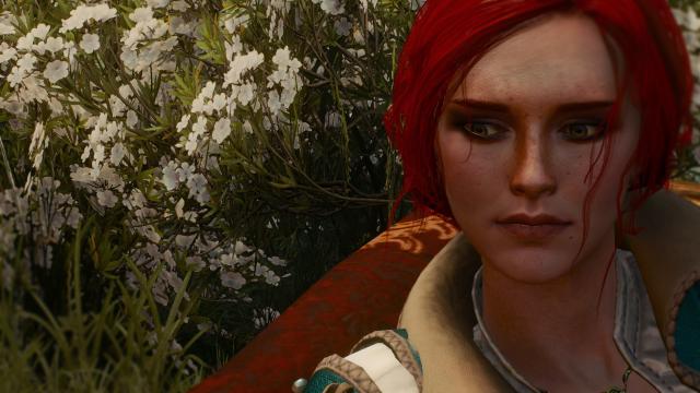 4к обличчя Трісс Мерігольд / Triss 4k Face Retexture для The Witcher 3