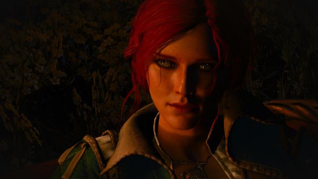 4к обличчя Трісс Мерігольд / Triss 4k Face Retexture для The Witcher 3