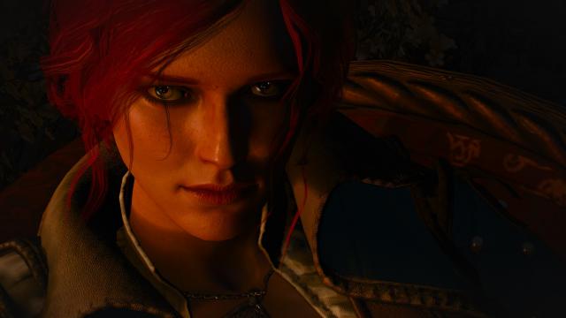 4к обличчя Трісс Мерігольд / Triss 4k Face Retexture для The Witcher 3