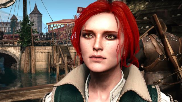 4к обличчя Трісс Мерігольд / Triss 4k Face Retexture для The Witcher 3