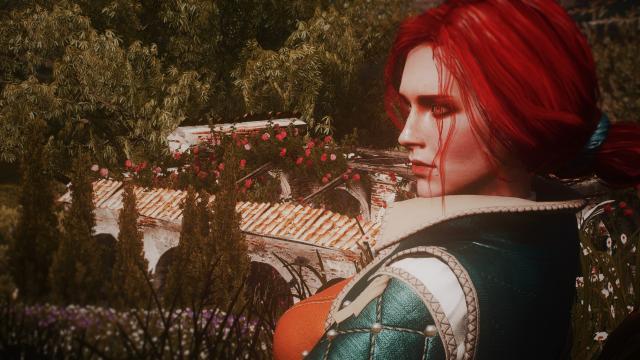 4к обличчя Трісс Мерігольд / Triss 4k Face Retexture для The Witcher 3