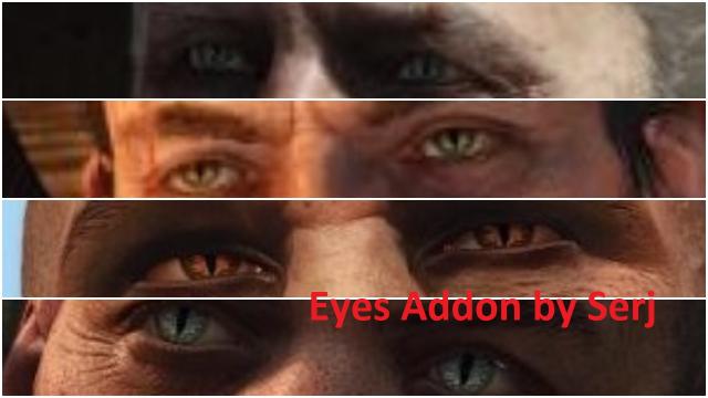 Унікальні очі для всіх відьмаків / Unique Eyes for ALL Witchers (EXCEPT GERALT) для The Witcher 3