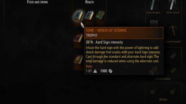 Spell Tomes DLC for The Witcher 3
