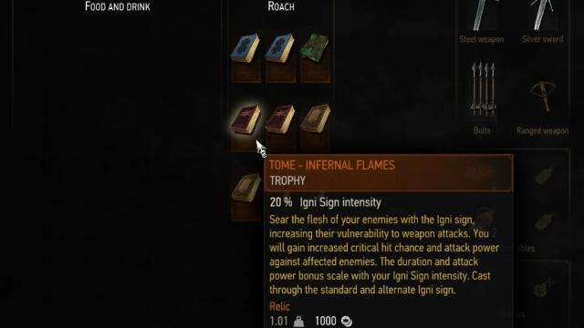 Spell Tomes DLC for The Witcher 3