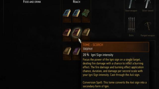 Spell Tomes DLC for The Witcher 3