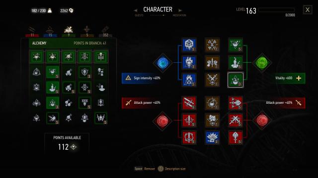 Додаткові слоти навичок та мутацій / Extra Skill Slots and Mutations для The Witcher 3