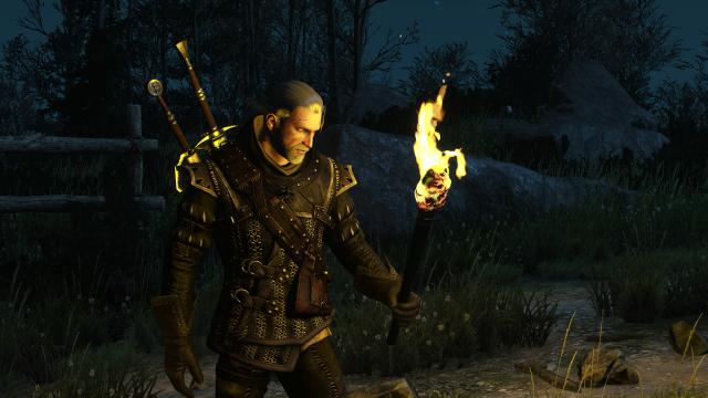 Різнокольорові смолоскипи / Colourful Torches для The Witcher 3