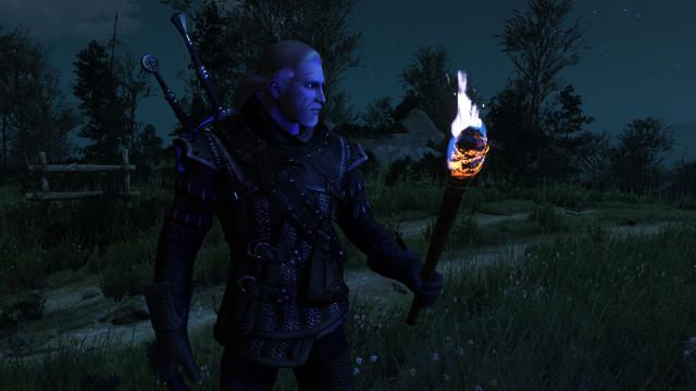 Різнокольорові смолоскипи / Colourful Torches для The Witcher 3