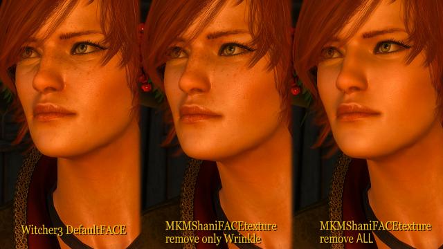 Красивая Шани / MKM Shani beauty face and big Breast для The Witcher 3