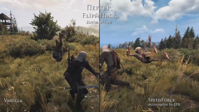 Speed Force - Нормалізація Швидкості Анімацій для The Witcher 3