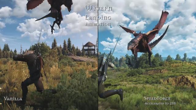 Speed Force - Нормалізація Швидкості Анімацій для The Witcher 3