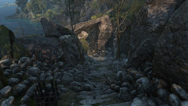 Гарне каміння / Beautiful Rocks Mod для The Witcher 3