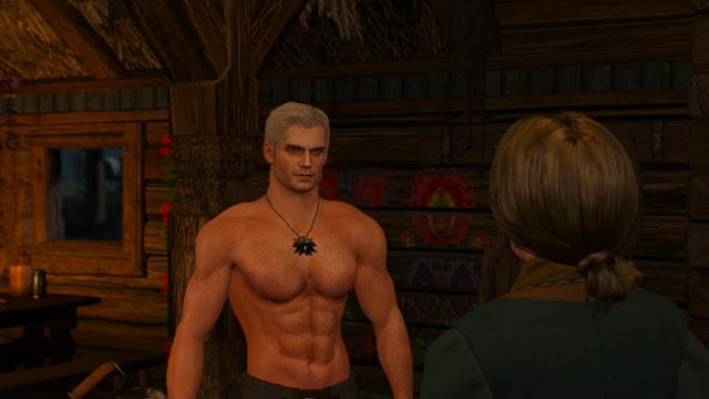 Генрі Кавіл / Henry Cavill White Wolf для The Witcher 3