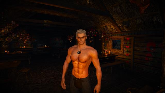 Генрі Кавіл / Henry Cavill White Wolf для The Witcher 3