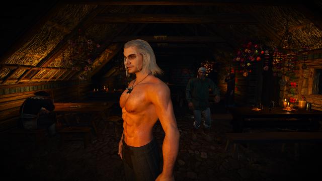 Генрі Кавіл / Henry Cavill White Wolf для The Witcher 3