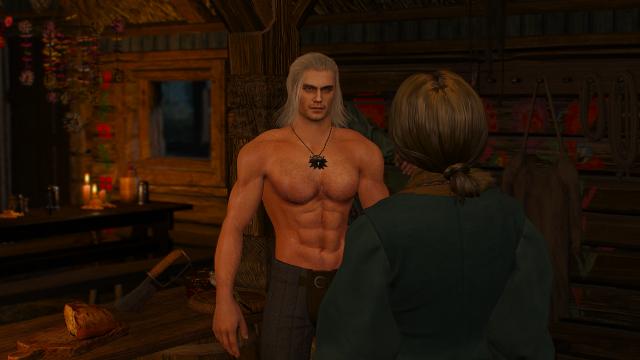 Генрі Кавіл / Henry Cavill White Wolf для The Witcher 3