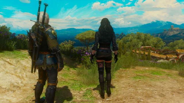 Новое одеяние Йеннифэр / Outfit for Yennefer для The Witcher 3