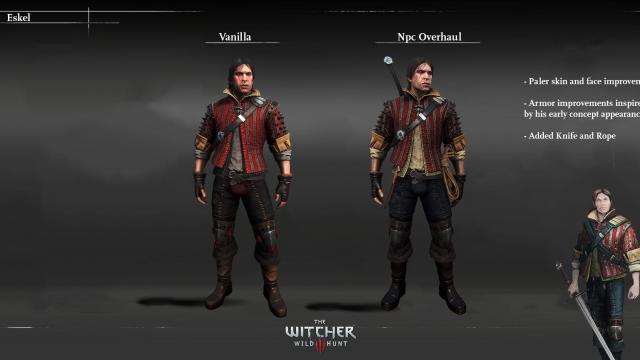 NPC Overhaul (Characters Redone) для The Witcher 3