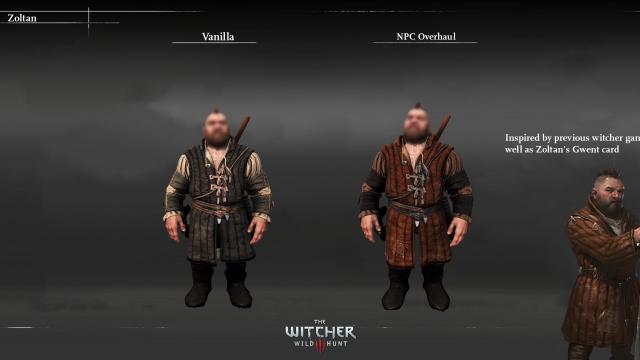 NPC Overhaul (Characters Redone) для The Witcher 3