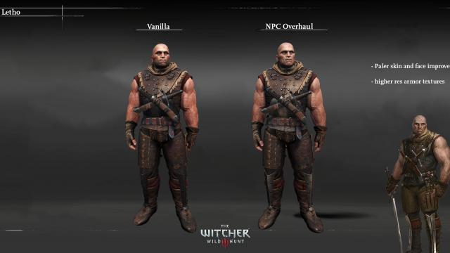 NPC Overhaul (Characters Redone) для The Witcher 3