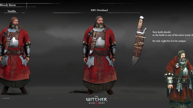 NPC Overhaul (Characters Redone) для The Witcher 3