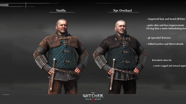 NPC Overhaul (Characters Redone) для The Witcher 3