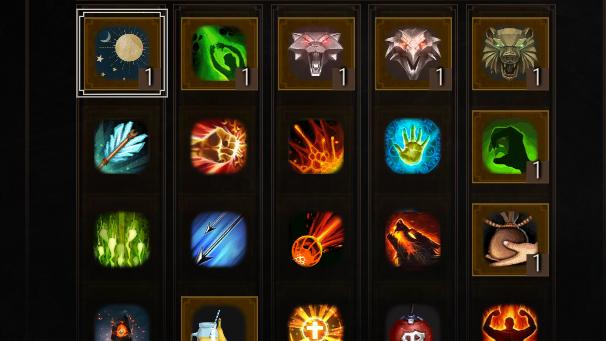 Witcher Ability Icons Redone