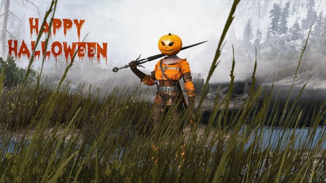 Цирі-гарбуз / Ciri Halloween Project для The Witcher 3