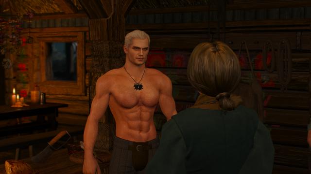 Henry Cavill White Wolf for The Witcher 3