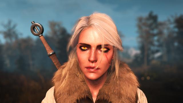 Witcher Eyes for Ciri для The Witcher 3