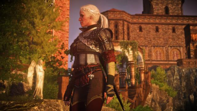 Сет школи вовка для Цирі / Ciri's Witcher Gear - Wolven для The Witcher 3