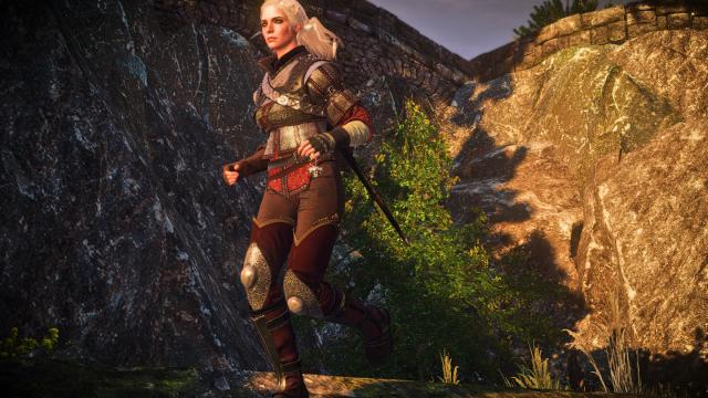 Сет школи вовка для Цирі / Ciri's Witcher Gear - Wolven для The Witcher 3