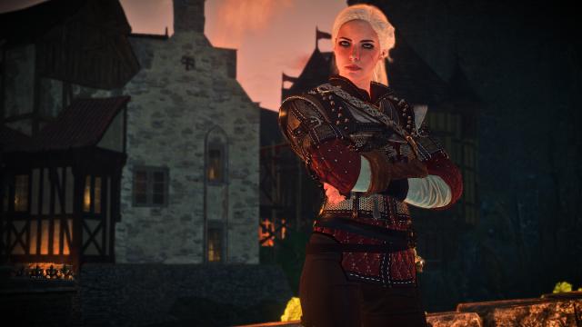 Сет школи вовка для Цирі / Ciri's Witcher Gear - Wolven для The Witcher 3