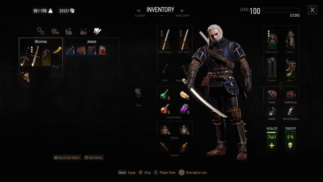 Катана Мишон / The Walking Dead Michonne's Katana для The Witcher 3
