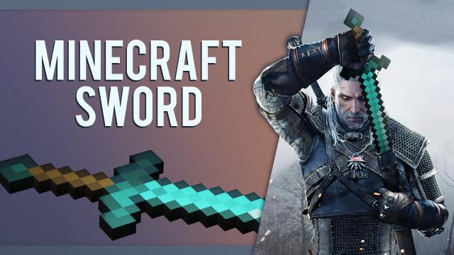 A Minecraft Sword - Меч із майнкрафту