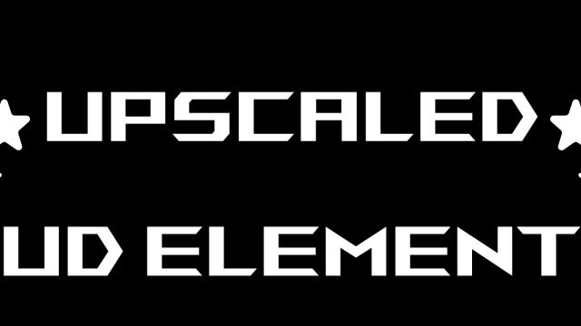 Upscaled HUD Elements