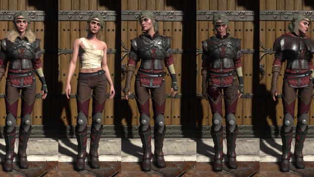 Ciri's Witcher Gear - Wolven for The Witcher 3