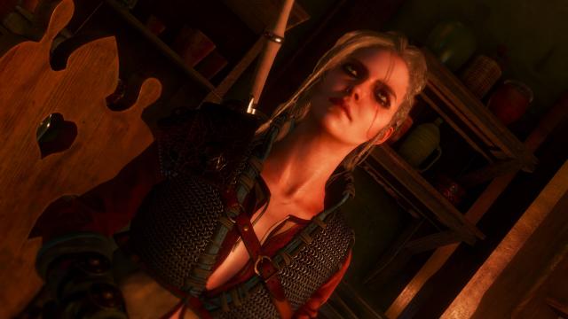 Цири - 4к лицо / Ciri - 4k Face Retexture для The Witcher 3