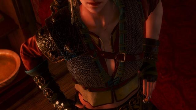 Цири - 4к лицо / Ciri - 4k Face Retexture для The Witcher 3