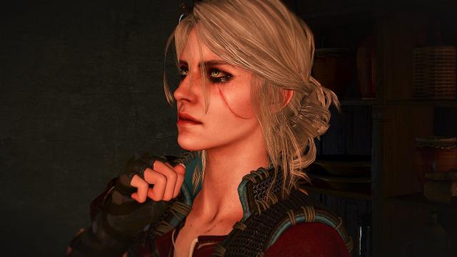 Цири - 4к лицо / Ciri - 4k Face Retexture для The Witcher 3