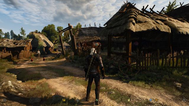 Friendly HUD for The Witcher 3