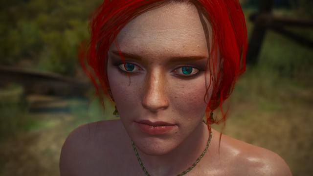 Triss Lore Eyes для The Witcher 3