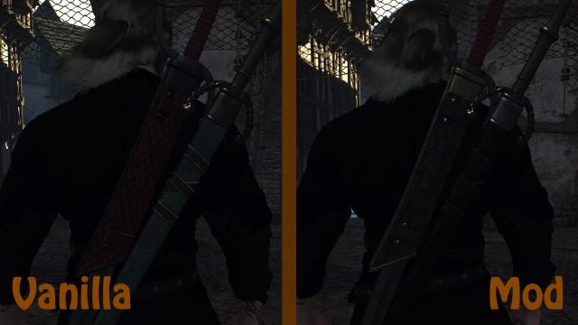 Dark Scabbards - Темные Ножны для The Witcher 3