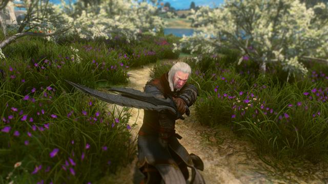 Skyrim Daedric Greatsword for The Witcher 3