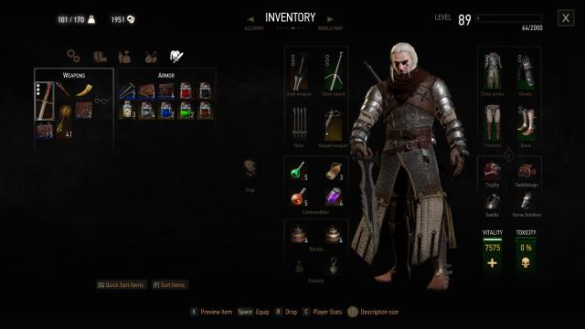 Skyrim Daedric Greatsword for The Witcher 3