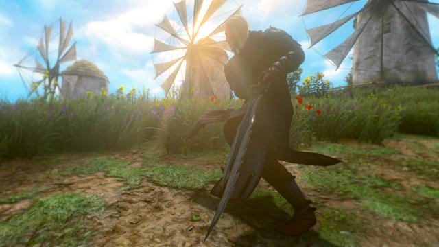 Skyrim Daedric Greatsword for The Witcher 3