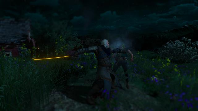 Термическая катана / Cyberpunk 2077 - Thermal Katana для The Witcher 3